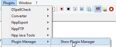 notepad++-plugin-manger